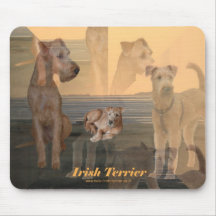 Mauspad "Irish Terrier"