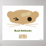 Mauvaise affiche d'attitude