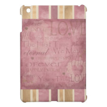 Mauve Endless Eternal Love - iPad Mini Cases