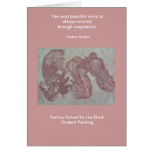 Mauve Leaves Cards