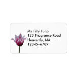 Mauve Tulip ~ label