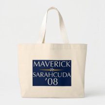Maverick/Sarahcuda '08 Tote Canvas Bag