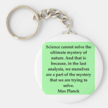 max plank quote key chains