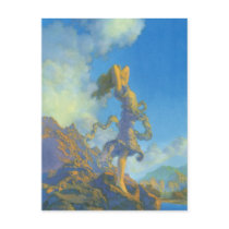 Maxfield Parrish - Moutain Ecstacy Postcard