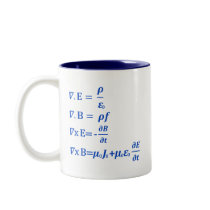 Maxwell Equation Mug