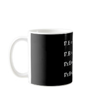 maxwell physics equation coffee mugs