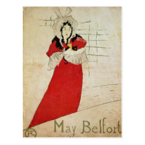 May Belfort, France, 1895 postcards