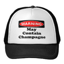 May Contain Champagne Mesh Hats