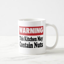 May Contain Nuts Coffee Mugs