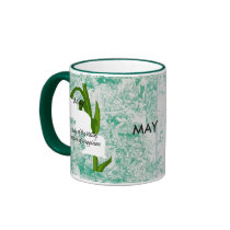 May flower Lily of the Valley Mug