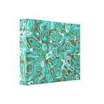 May I follow U abstract 1 Retro feeling Gallery Wrapped Canvas