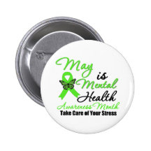 May is Mental Health Awareness Month Pins