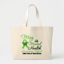 May is Mental Health Awareness Month Tote Bags