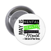 May - Mental Health Awareness Month Buttons