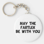 May The Fartlek Be With You Key Chain