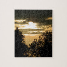 May the Glory of God shine upon you sunset photo Jigsaw Puzzle