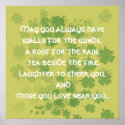 May you always have walls for the ... - Customized posters