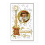May Your Christmas Be Happy Victorian Vintage Postcards