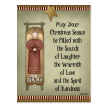 May Your Christmas Season Holiday Postcards