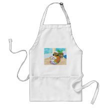 Maya on the table apron