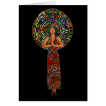 Maya Priestess Card