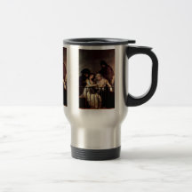 Maya sur un balcon par Francisco De Goya Tasses À Café