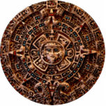 MAYAN AZTEC Mystical Sun Calendar Gift Item photo sculptures