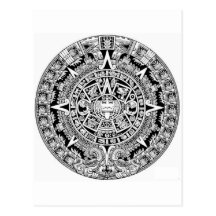 Mayan Calander Post Card