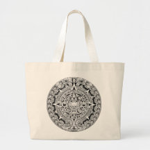 Mayan Calendar 12.21.2012 Aztec Canvas Bags