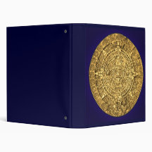 mayan calendar 3 ring binders
