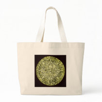 mayan calendar canvas bags