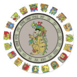 Mayan-calendar Death God stickers