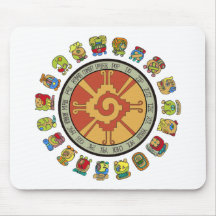 Mayan Calendar Design Mousepad