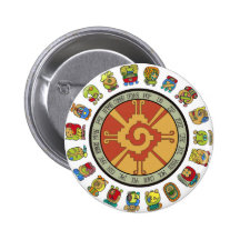 Mayan Calendar Design Pins