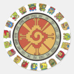 Mayan Calendar Design Stickers