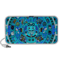 Mayan Calendar - Ending in 2012 - Customizable! Mp3 Speakers