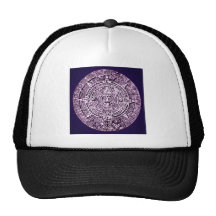 mayan calendar mesh hats