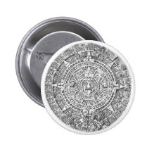 mayan calendar pinback buttons