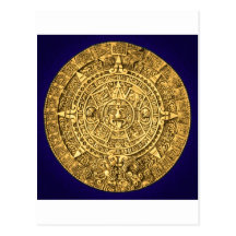 mayan calendar postcard