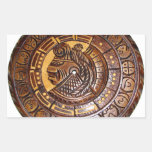 Mayan Calendar with a hole in centre Stickers
