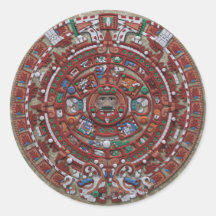 Mayan Calender Stickers