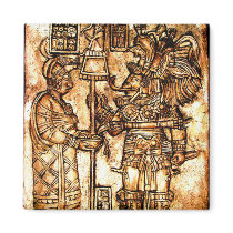 Mayan Carvings Photo Series #1 Fridge Magnet