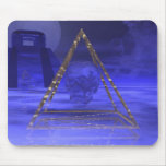 Mayan God Pryamid Temple and Crystal Skull Mouse Mats
