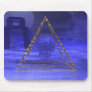 Mayan God Pryamid Temple and Crystal Skull Mouse Mats
