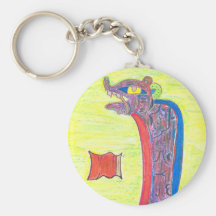 Mayan Jaguar Keychain