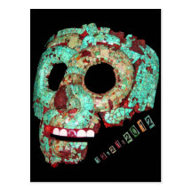 Mayan Mask-2012 Post Cards
