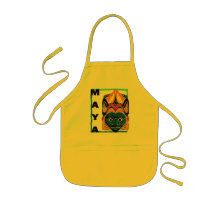 MAYAN MASK APRON