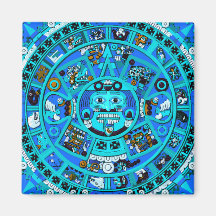 Mayan Maya Aztec Doomsday Symbol ~ Fridge Magnets