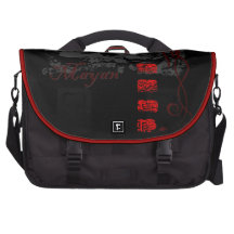 Mayan Prediction #2 Laptop Commuter Bag
