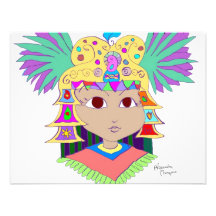 Mayan Princess Personalized Invite